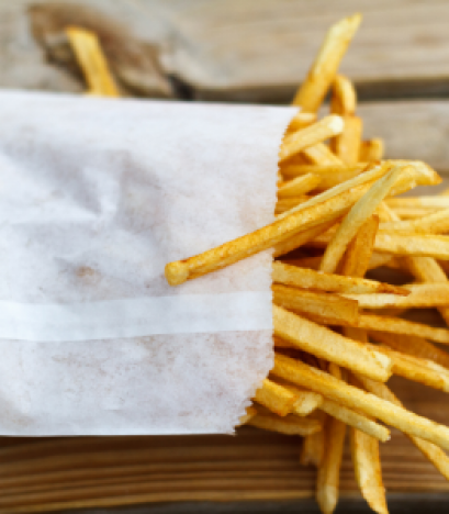 Sac papier frites CEE R. Schisler